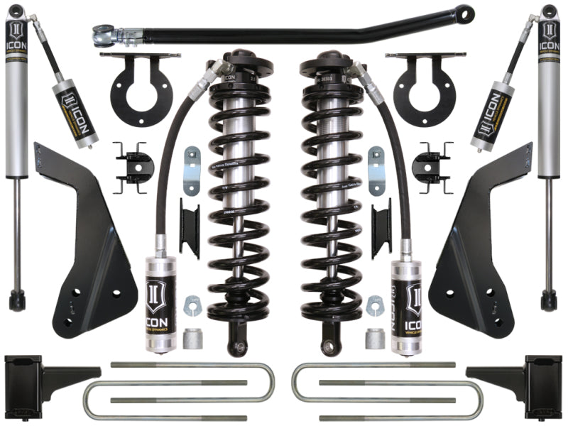 ICON 08-10 Ford F-250/F-350 4-5.5in Stage 1 Coilover Conversion System K63121 K63121 Photo - Primary