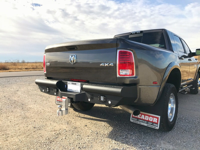 Road Armor 10-18 Dodge 2500 Vaquero Rear Non-Winch Bumper - Tex Blk 410VR0B 410VR0B Photo - Primary