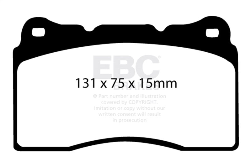 EBC Disc Brake Pad Set DP21210 Photo - Primary