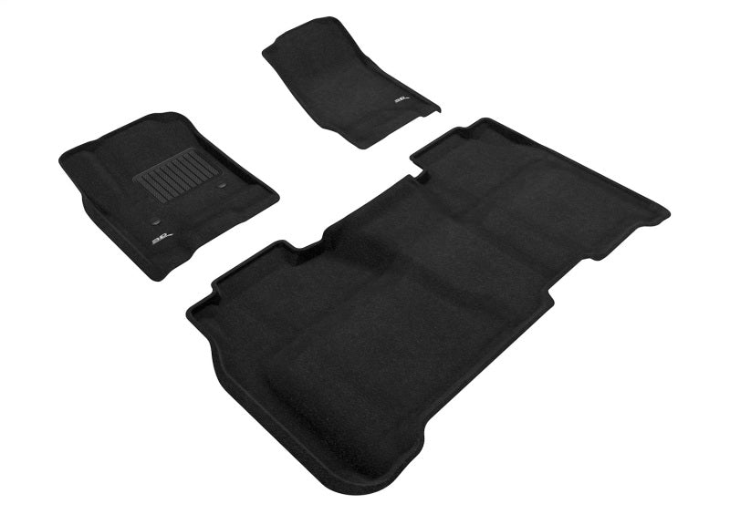 3D MAXpider 14-18 Chevrolet Silverado 1500 Crew Cab Elegant Black R1 R2 L1CH04004709 L1CH04004709 Photo - Primary