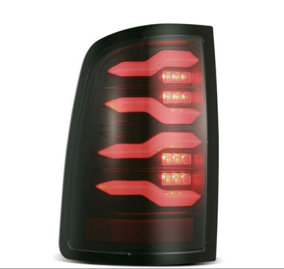 AlphaRex 09-18 Dodge Ram Luxx-Series LED Tail Lights Alpha-Black w/ Activation Light & Seq. Signal 640003 640003 User 6