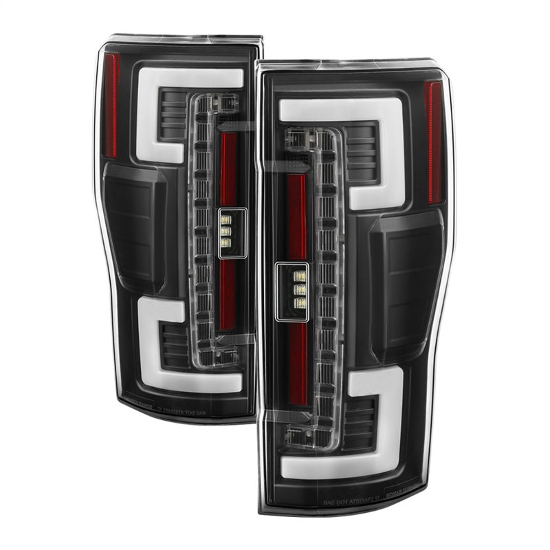 Spyder 17-18 Ford F-250 SD (w/Blind Spot Sensor) LED Tail Lights - Blk (ALT-YD-FS17BS-LED-BK) 5085610 5085610 Photo - Primary