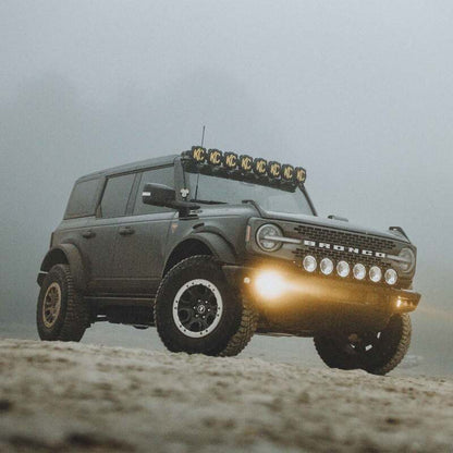 KC HiLiTES Three Light Fog Pocket Kit 21-  Ford Bronco 97168 97168 Photo - lifestyle view
