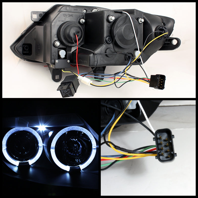 Spyder BMW Z4 03-08 Projector Headlights Xenon/HID Model Only - LED Halo Chrome PRO-YD-BMWZ403-HID-C 5029683 5029683 User 1