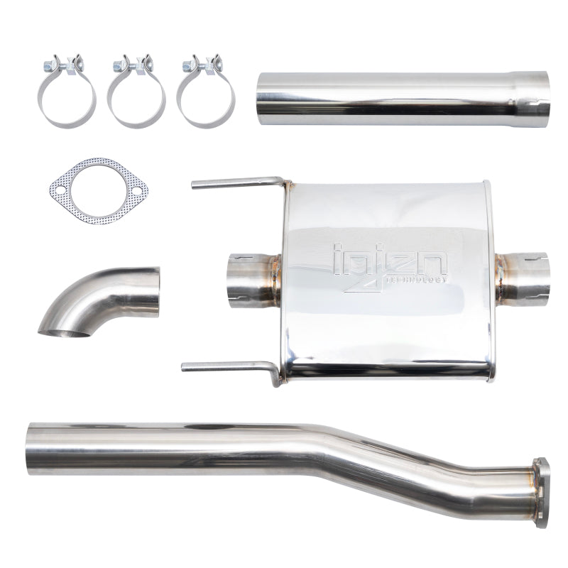 Injen 2016+ Toyota Tacoma L4 2.7L / V6 3.5L Stainless Steel High-Tuck Cat-Back Exhaust System SES2200HT SES2200HT Photo - out of package