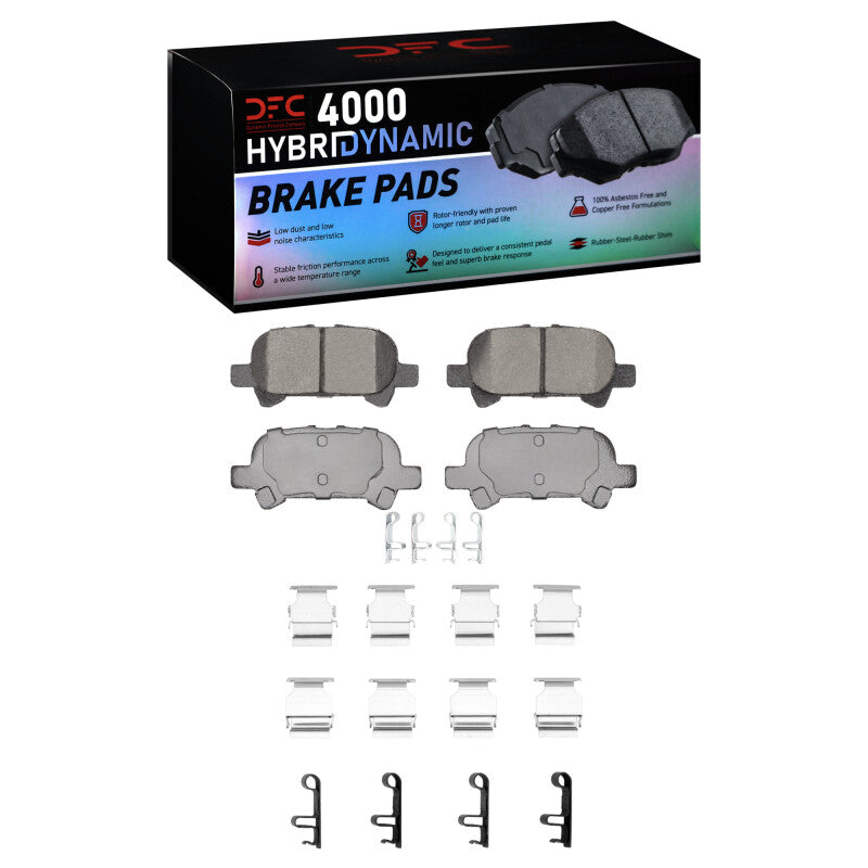 DFC DFC 4000 HybriDynamic Brake Pads Brakes, Rotors & Pads Brake Pads - OE main image