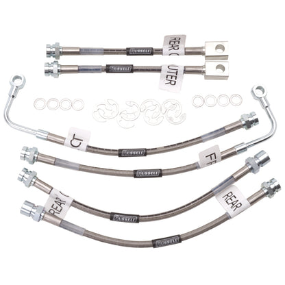 Russell Complete Brakeline Kit, 98-02 Camaro W/ Traction Control 692290 Photo - Primary