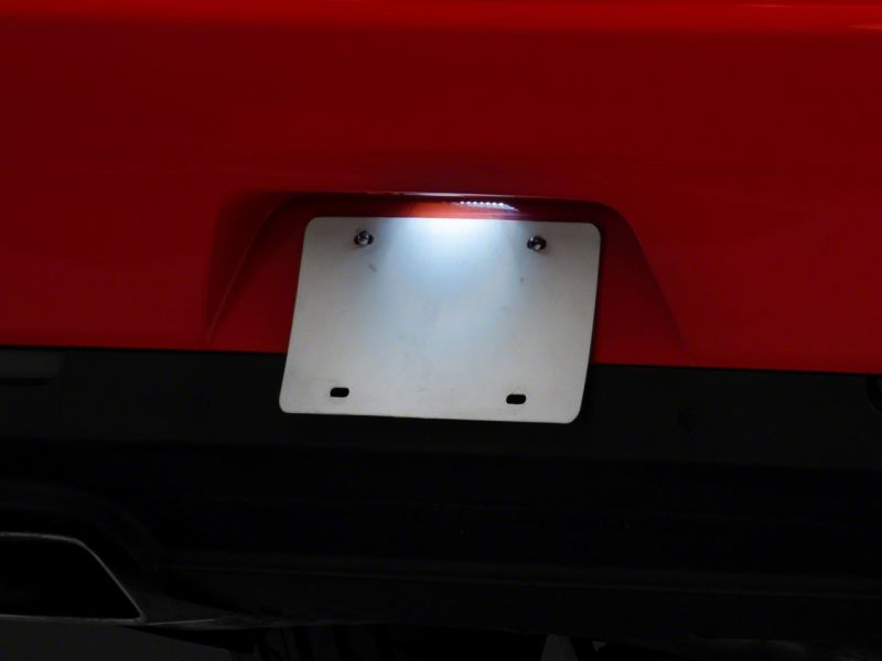 Raxiom 15-23 Dodge Challenger Axial Series LED License Plate Lamps CH3214 CH3214 Photo - Close Up