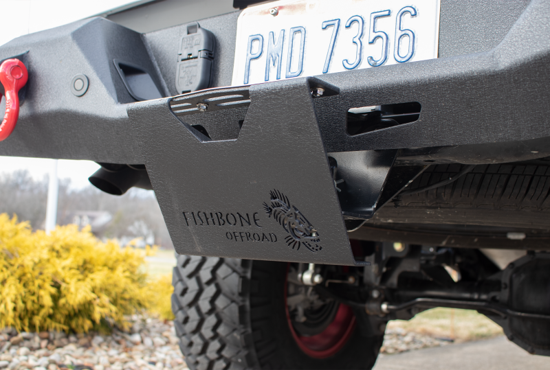 Fishbone Offroad 2In Receiver Hitch Mounted Step - Black Powdercoat Steel FB21238 FB21238 Photo - lifestyle view
