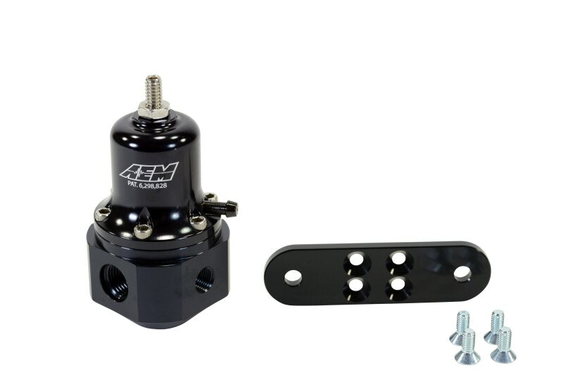 AEM Electronics Fuel Pressure Regulator 25-305BK Photo - out of package