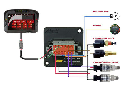 AEM 6 Channel CAN Sensor Module 30-2226 30-2226 Photo - out of package