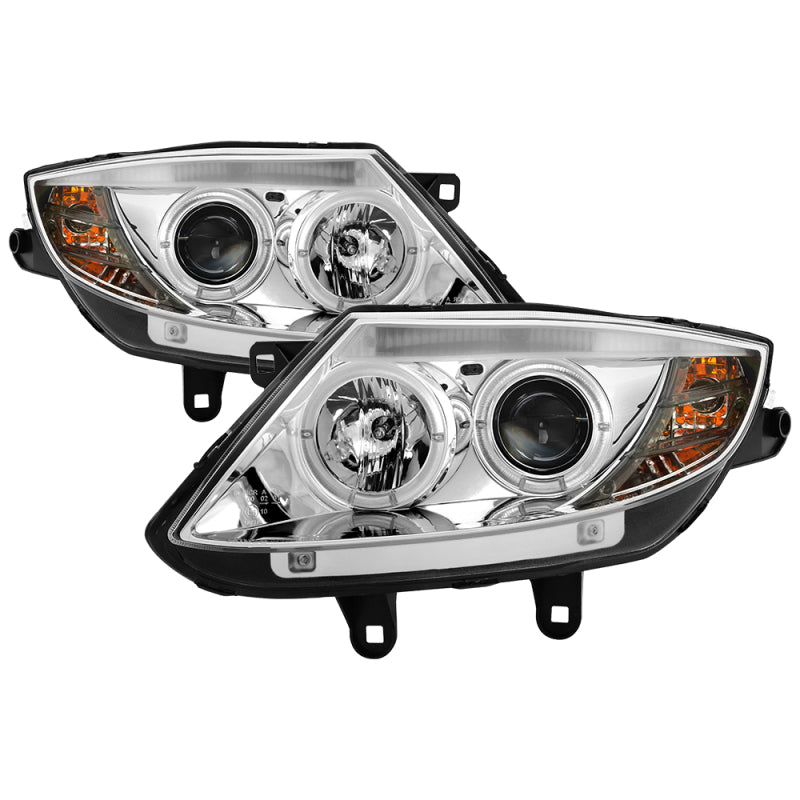 Spyder BMW Z4 03-08 Projector Headlights Xenon/HID Model Only - LED Halo Chrome PRO-YD-BMWZ403-HID-C 5029683 5029683 Photo - Primary