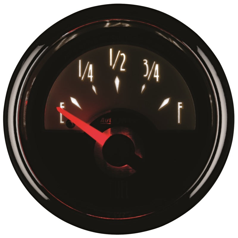 AutoMeter Gauge Fuel Level 2-1/16in. 240 Ohm(e) to 33 Ohm(f) Elec Cruiser 1117 1117 User 2