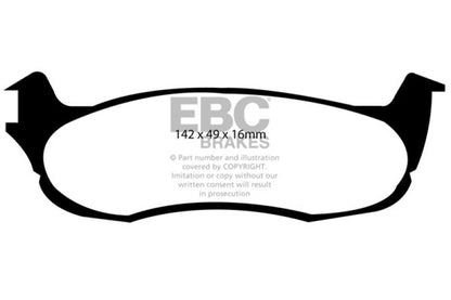 EBC Disc Brake Pad Set DP41633R Photo - Primary