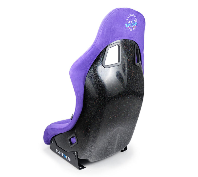 NRG FRP Bucket Seat PRISMA Edition w/ Pearlized Back Purple Alcantara - Medium FRP-303PP-PRISMA FRP-303PP-PRISMA Photo - Primary