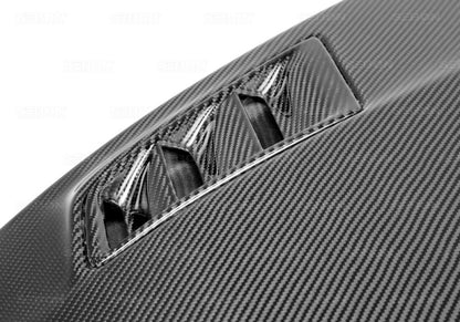 Seibon Carbon Fiber Hood for 2006-2010 Honda Civic 4DR JDM / Acura CSX HD0607HDCV4DJ-MGII Photo - Primary