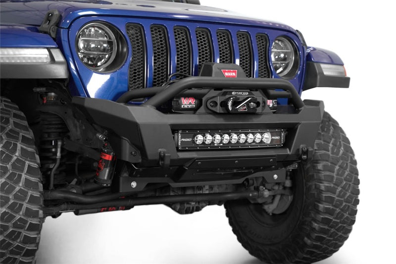 Addictive Desert Designs ADD 18-24 Jeep Wrangler JL / 18-24 Jeep Gladiator JT Phantom Front Bumper F980393070103 F980393070103 Photo - Mounted