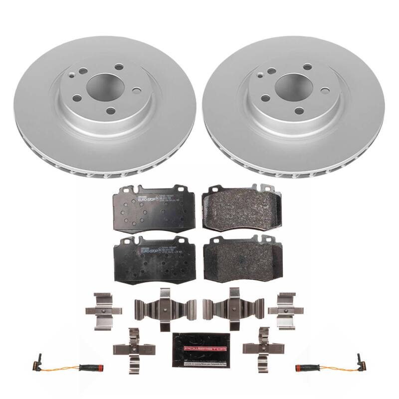 PowerStop Power Stop 2003 Mercedes-Benz SL500 Front Euro-Stop Brake Kit ESK6750 ESK6750 Photo - Primary
