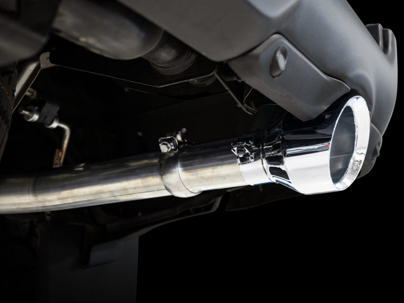 AWE Tuning 19-21 RAM 1500 5.7L (w/Cutouts) 0FG Dual Rear Exit Cat-Back Exhaust - Chrome Silver Tips 3015-32005 3015-32005 Photo - Mounted