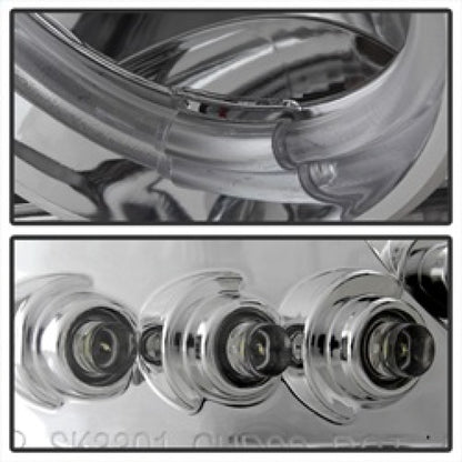 Spyder GMC Sierra 1500/2500/3500 99-06 Projector Headlights LED Halo LED Chrome PRO-YD-CDE00-HL-C 5009364 5009364 Photo - Unmounted