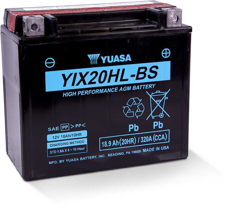 Yuasa Battery Yuasa Yix20Hl-Bs Yuasa Battery YUAM620BHX