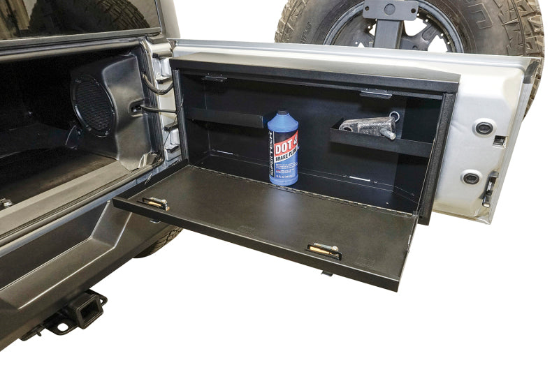 Tuffy Products Tuffy Jeep Wrangler Tailgate Lockbox W/Combo Lock 359-01-A 359-01-A Photo - Mounted