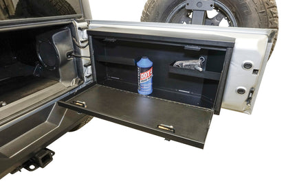 Tuffy Products Tuffy Jeep Wrangler Tailgate Lockbox W/Combo Lock 359-01-A 359-01-A Photo - Mounted
