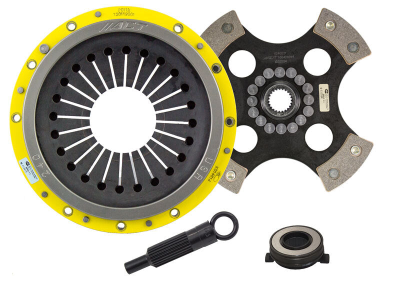 ACT XT Clutch Kit 4 Puck Solid Porsche 911 Base H6 88-97 PO1-XTR4 Photo - Primary