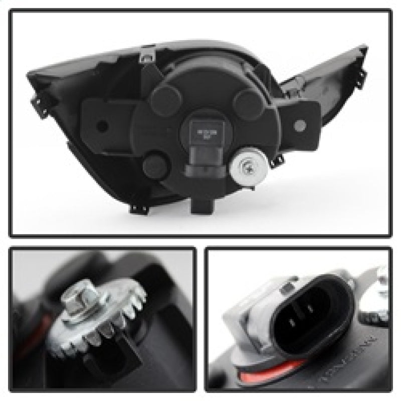 Spyder Nissan Altima 2013-2015 4dr. OEM Fog Lights w/Switch Clear FL-NA13-C 5077813 5077813 Photo - Unmounted