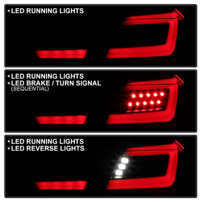 SPYDER 14-20 Chevy Impala LED Tail Lights - Black (ALT-YD-CHIP14-SEQ-BK) 5088987 5088987 User 6