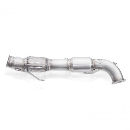 Stainless Works 2016-18 Ford Focus RS 3in High-Flow Cats Downpipe Factory Connection FCRS16DPCAT FCRS16DPCAT User 2