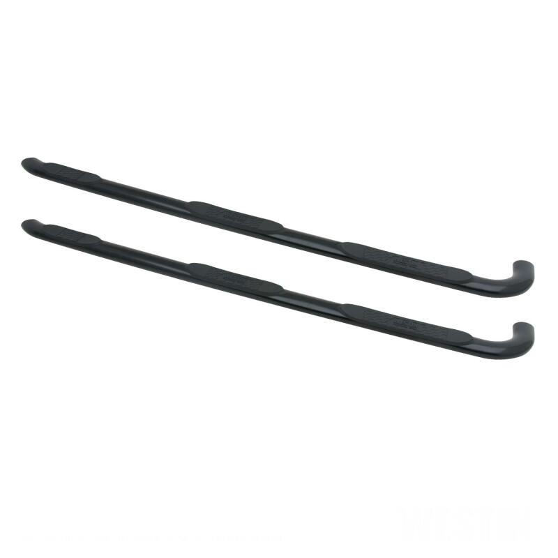 Westin 15-18 Chevy Silv 25/3500 Dbl Cab(6.5ft)/Dually (8ft) Platinum 4 Oval WTW Nerf Step Bars - Blk 24-54565 24-54565 Photo - Unmounted
