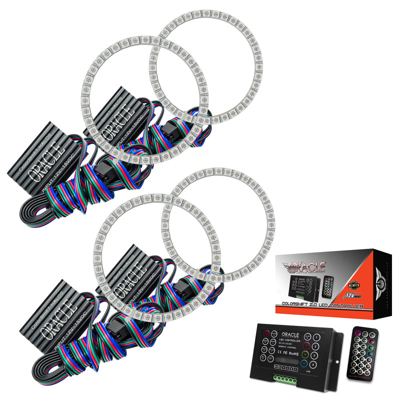 ORACLE Lighting Oracle Nissan Maxima 09-13 Halo Kit - ColorSHIFT w/ 2.0 Controller 2438-333 2438-333 Photo - out of package