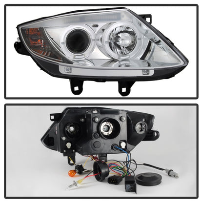 Spyder BMW Z4 03-08 Projector Headlights Xenon/HID Model Only - LED Halo Chrome PRO-YD-BMWZ403-HID-C 5029683 5029683 Photo - Unmounted