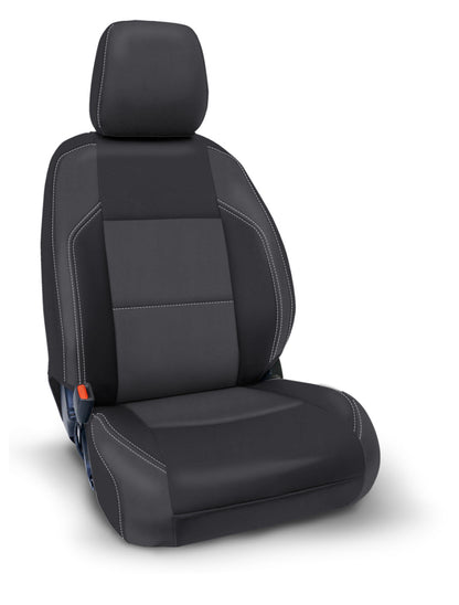 PRP Seats PRP 2016+ Toyota Tacoma Front Seat Covers (Pair) - Black/Grey B053-03 B053-03 Photo - Primary