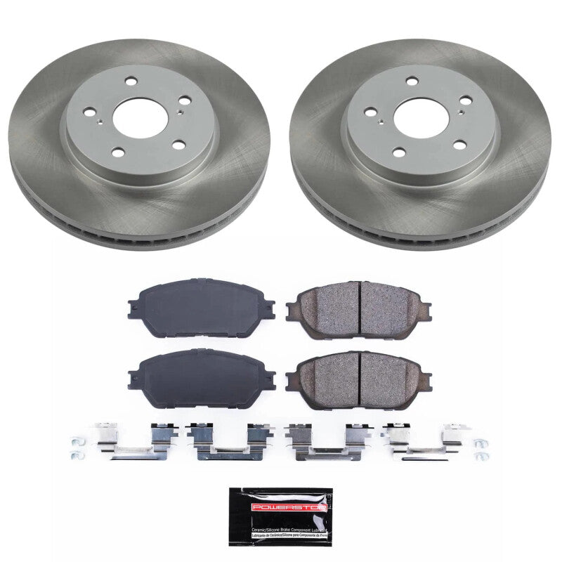 PowerStop Power Stop 04-08 Toyota Solara Front Semi-Coated Rotor Kit SC5438 SC5438 Photo - Primary
