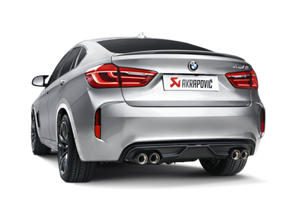 Akrapovic 15-17 BMW X5M (F85) Evolution Line Cat Back (Titanium) w/ Carbon Tips S-BM/T/1 S-BM/T/1 User 2