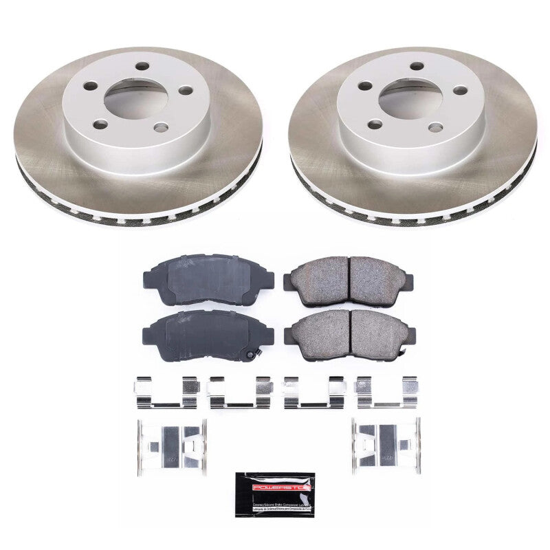 PowerStop Power Stop 97-01 Mercury Mountaineer Front Semi-Coated Rotor Kit SC1860 SC1860 Photo - Primary