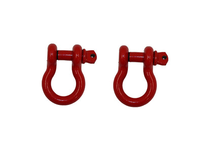 Fishbone Offroad D Ring 3/4In Red 2 Piece Set FB21038 FB21038 User 1