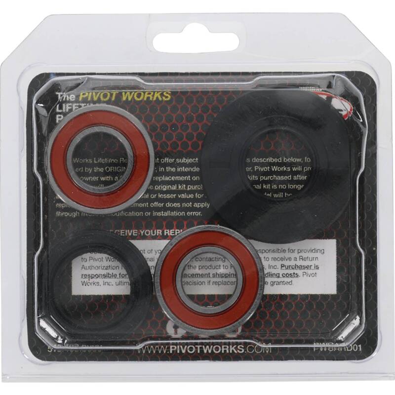 Pivot Works Honda Wheel Bearing Kit Premium Bearings 25-1075-P 25-1075-P Photo - Primary