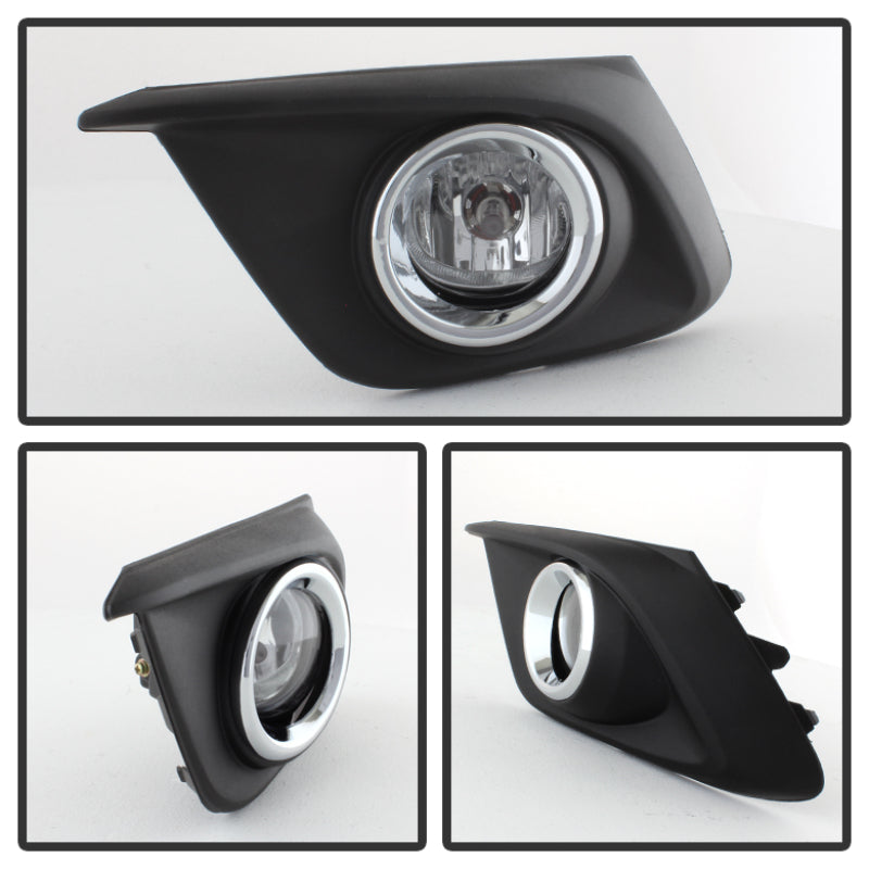 Spyder Mazda 3 2014+ OEM Fog Light w/Switch- Clear FL-MM32014-C 5077776 5077776 User 1