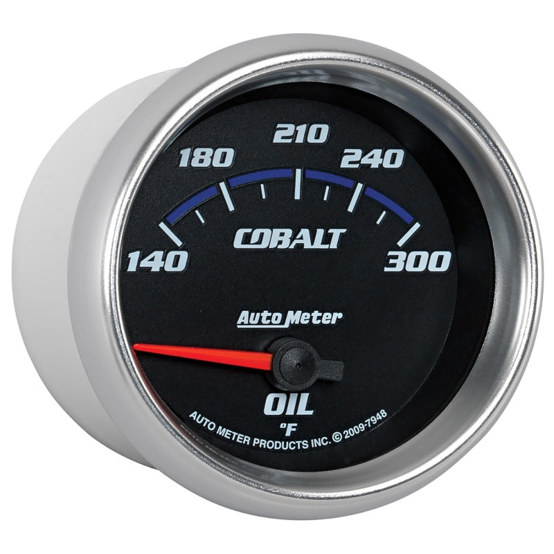 Autometer Cobalt 66.7mm 140-300 Degree F Electric Oil Temperature Gauge 7948 7948 User 5
