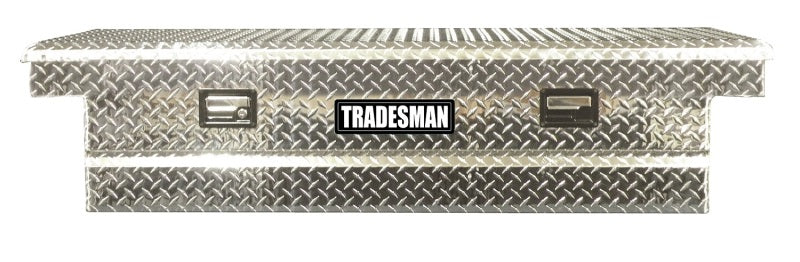 Tradesman Aluminum Economy Cross Bed Truck Tool Box (60in.) - Brite 111002T