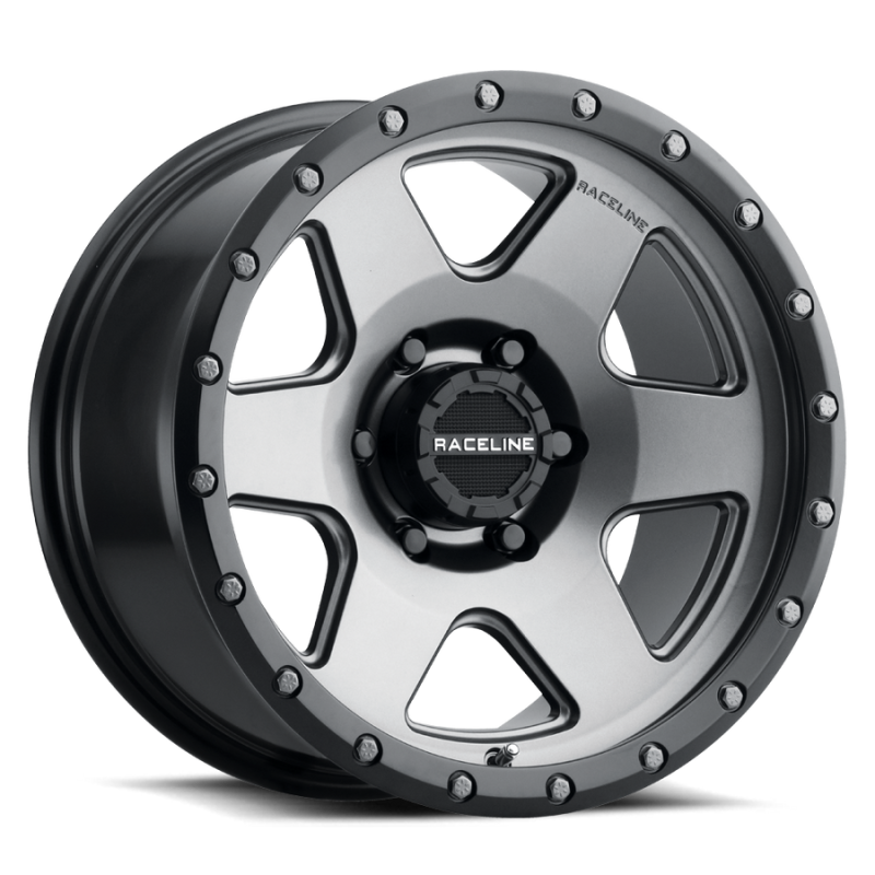 Raceline 946G Boost 18x8in / 5x127 BP / 35mm Offset / 71.5mm Bore - Gunmetal Wheel 946G-78050+35 946G-78050+35 Photo - Primary