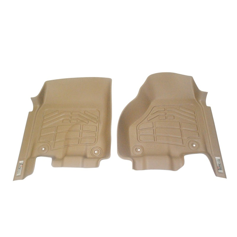 Westin 12-18 Ram Crew Cab/Mega Cab (two retention hooks) Wade Sure-Fit Floor Liners Front - Tan 72-130043 72-130043 Photo - Primary