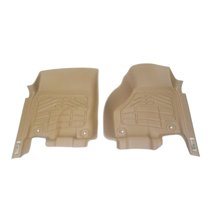 Westin 12-18 Ram Crew Cab/Mega Cab (two retention hooks) Wade Sure-Fit Floor Liners Front - Tan 72-130043 72-130043 Photo - Primary