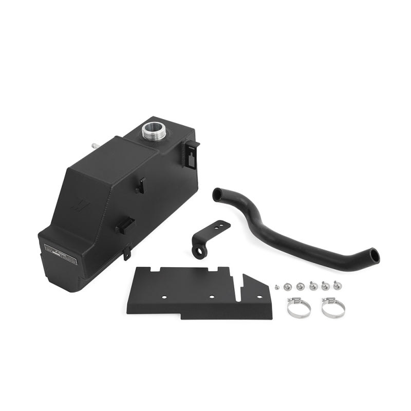 Mishimoto 11-19 Ford 6.7L Powerstroke Aluminum Degas Tank - Micro-Wrinkle Black MMRT-F2D-11PMWBK MMRT-F2D-11PMWBK Photo - Primary