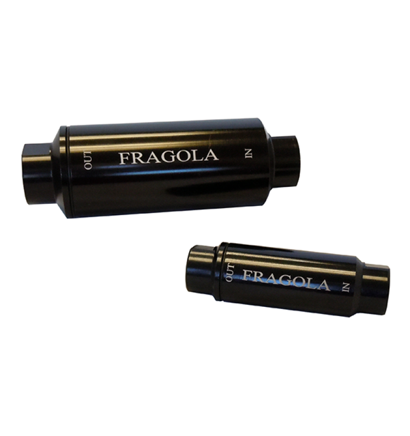 Fragola Fuel Filter -10AN In/Out 10 Micron Black 960002-BL 960002-BL Photo - Primary