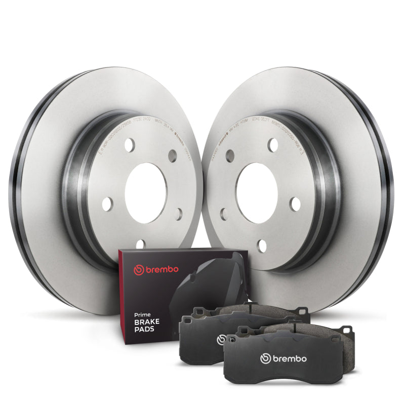 Brembo OE 97-99 Audi A4/A4 Quattro Front Disc Brake Kit KT04273 KT04273 Photo - Primary