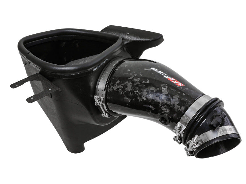 aFe 2021 Dodge Durango SRT Hellcat Track Series Carbon Fiber Cold Air Intake System w/ Pro 5R Filter 57-10028K 57-10028K Photo - Unmounted